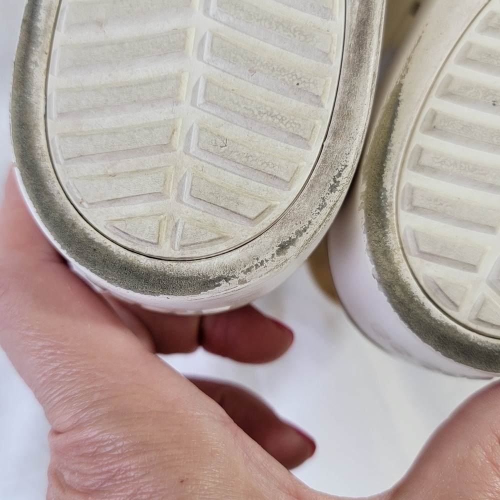 Crocs Brooklyn Strappy Low Wedge Sandals Size 9 Stucco Mushroom Platform 206751 - Picture 16 of 16